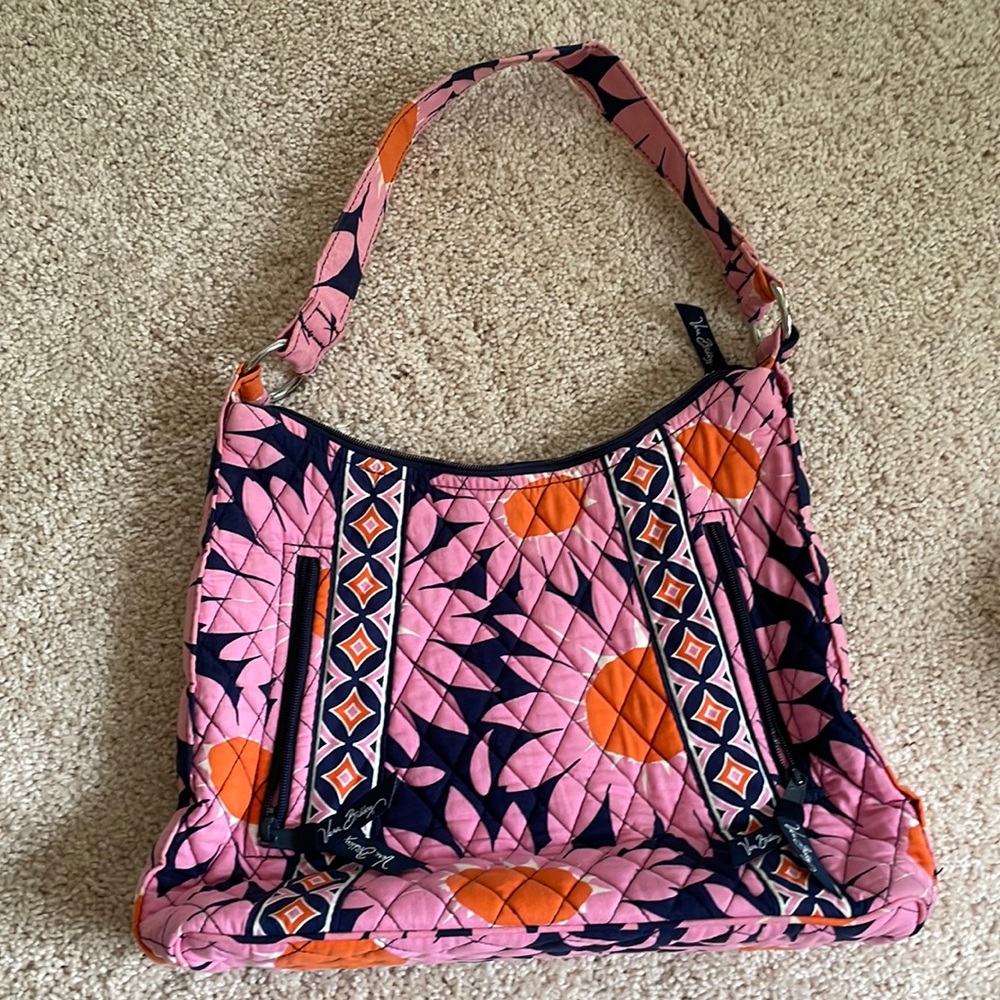 Vera Bradley She Loves Me Sunflower pink purse